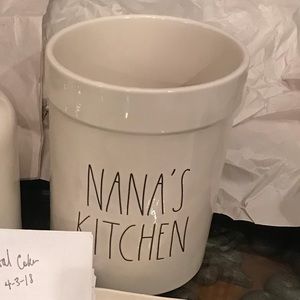 Rae Dunn Nana’s kitchen